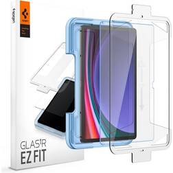 Spigen Samsung Galaxy Tab S9 SM-X710 SM-X716 Skärmskydd GLAS.tR EZ Fit 2-pack