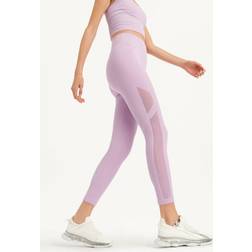 DKNY high-waist seamless 7/8 length high-rise leggings purple