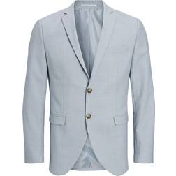 Jack & Jones Solaris Super Slim Fit Blazer - Blue/Cashmere Blue