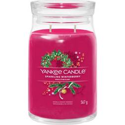 Yankee Candle Sparkling Winterberry Red Doftljus 567g