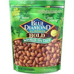 Blue Diamond Bold Wasabi & Soy Sauce Almonds 454g