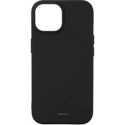 Onsala iPhone 15 silikonfodral svart