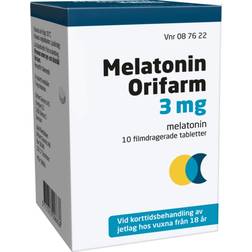 Orifarm Melatonin Film-Coated Tablet 3mg 10 st