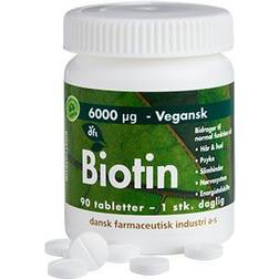 DFI Gröna Vitaminer Biotin 6000 Mcg