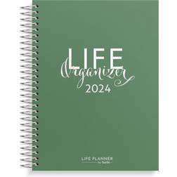 Burde Kalender 2024 Life Organizer grön