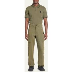 Moncler Green Patch Cargo Pants 818 OLIVE GREEN IT