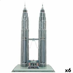 Colorbaby 3D-pussel Petronas Towers 27 x 51 x 20 cm 6 antal
