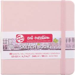 Talens Art Creations Sketchbook Pastel Pink 12x12cm 140g 80 sheets