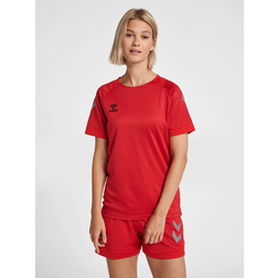 Hummel Poly SS Jersey Red