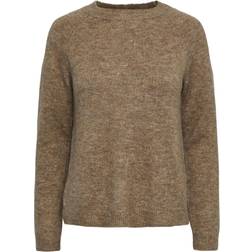 Pieces Juliana Knitted Pullover - Fossil