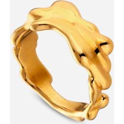 Jane Kønig Big Drippy Ring, Guld