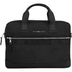 Tommy Hilfiger Elevated Logo Laptop Bag BLACK One Size