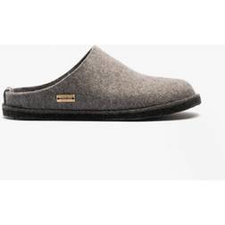 Haflinger soft ladies wool slippers anthracite