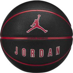 Jordan Ultimate 2.0 Basketball, Black/fire Red/white/fire Red