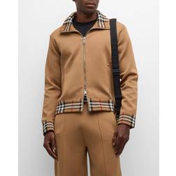 Burberry Check track jacket beige
