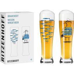 Ritzenhoff Brauchzeit 65cl, 2-pack Ölglas