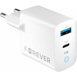 Forever GaN USB-Laddare PD QC 1x USB-C 1x USB 65W