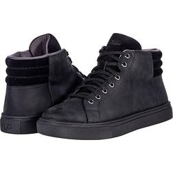 UGG Men's Baysider High Weather Sneaker, Black TNL Leather