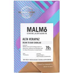 Malmö Chokladfabrik Craft Eko & Vegan Alta Verapaz 70%