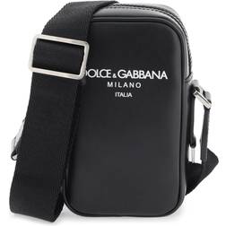 Dolce & Gabbana Black Small Printed Bag HNII7 DG MILANO ITAL UNI
