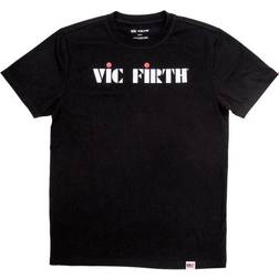 Vic Firth Classic Logo Black Tee