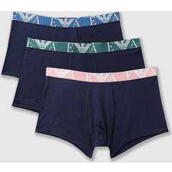 Emporio Armani – Bodywear – Marinblå kalsonger med logga, 3-pack