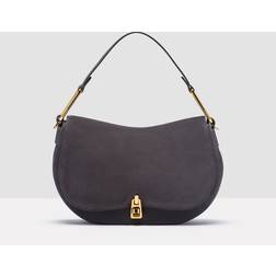 Coccinelle Hobo Bags Magie Suede Bim grey Hobo Bags for ladies