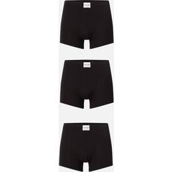 Calvin Klein – Svarta boxershorts med fliklogga, 3-pack-Svart/a