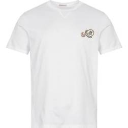 Moncler Double Logo T-Shirt White