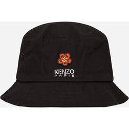 Kenzo Boke Flower Crest Bucket Hat Black