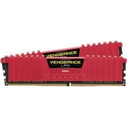 Corsair Vengeance LPX Red DDR4 2666MHz 2x4GB (CMK8GX4M2A2666C16R)