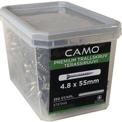 Camo Trallskruv Premium 55x4,8mm 316SS A4 T20