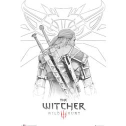 GB Eye The Witcher Maxi 91.5x61 Sketch Poster