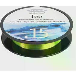 Fladen Expert fluo-ice 0.15mm 50m Gul fluorescerande