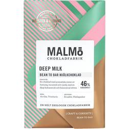 Malmö Chokladfabrik Deep Milk 46% Ekologisk Bean to Bar Mjölkchoklad 58g 1pack