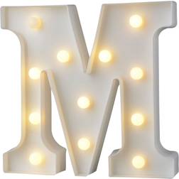 Party King Letter M with Led Lighting