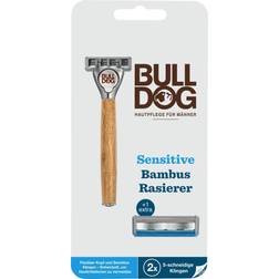 Bulldog Sensitive Bamboo Razor and Spare razor replacement head