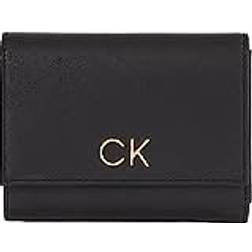 Calvin Klein Dam RE-Lock Trifold MD plånböcker, Ck storlek, Ck