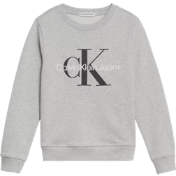 Calvin Klein Monogram Logo Sweatshirt - Grey