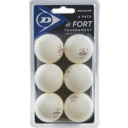 Dunlop 40+Fort Tournament Bordtennisbolde 6-Pack