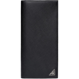 Prada vertical bi-fold wallet - Black