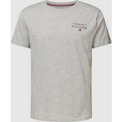 Tommy Hilfiger Original Mit Logo Lounge T-shirt - Light Grey Heather