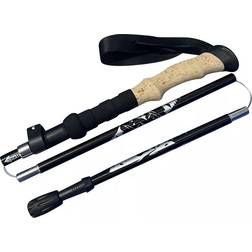 INF Walking stick with 5 sections and good shock absorption 2-pack