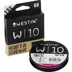Westin W10 13-Braid Cast 'N' Jig 110m 0.128mm 7.4kg 16lbs Pickled Pink