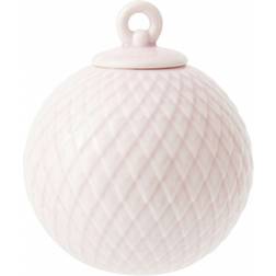 Lyngby Porcelain Rhombe Light Pink Dekoration