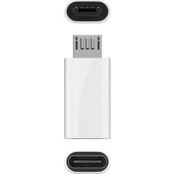 MicroConnect USB Micro B 2.0 - USB C Adapter M-F