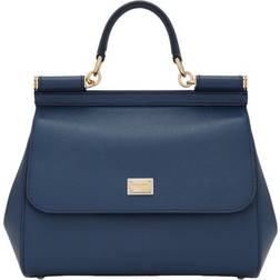 Dolce & Gabbana medium Sicily shoulder bag women Calf Leather/Leather One Size Blue