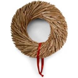 Straw Wreath Natural Påskdekoration