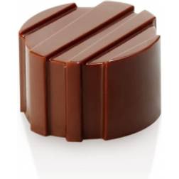 Pavoni Striated Cylinder 26mm High 21 Cavities Chocolate Mold