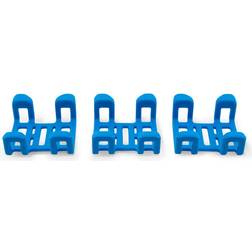 Tractive DOG 4 Rubber Clips x3, Blue